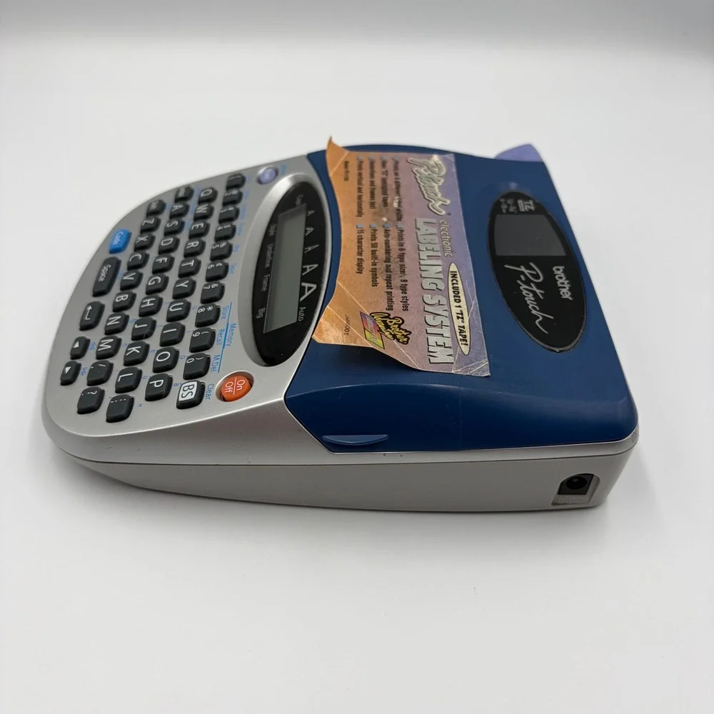 Brother Label Maker Unisex OS Blue PT-1750 P-Touch Electronic Labeling System